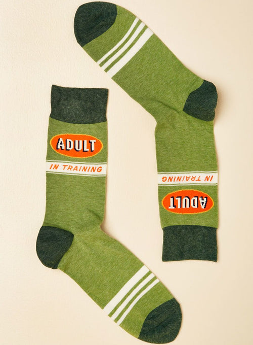 Adult In Training Men's Crew Socks