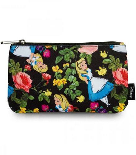 Alice in Wonderland Floral Pencil Case by Loungefly - PRE-ORDER, SHIPS IN SEPTEMBER