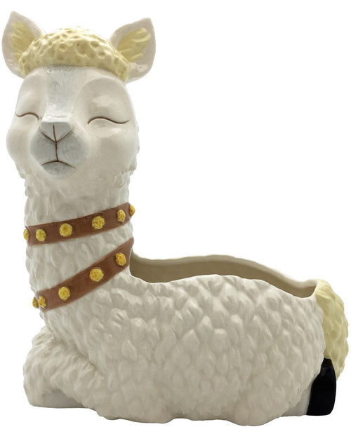 Alpaca Ceramic Flower Pot