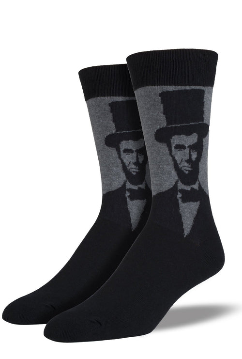 Abraham Lincoln Men's Crew Socks