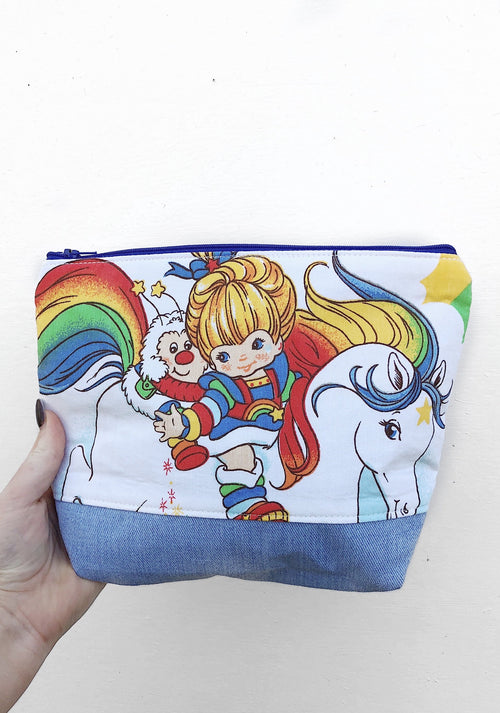1980's Rainbow Brite Zipper Pouch