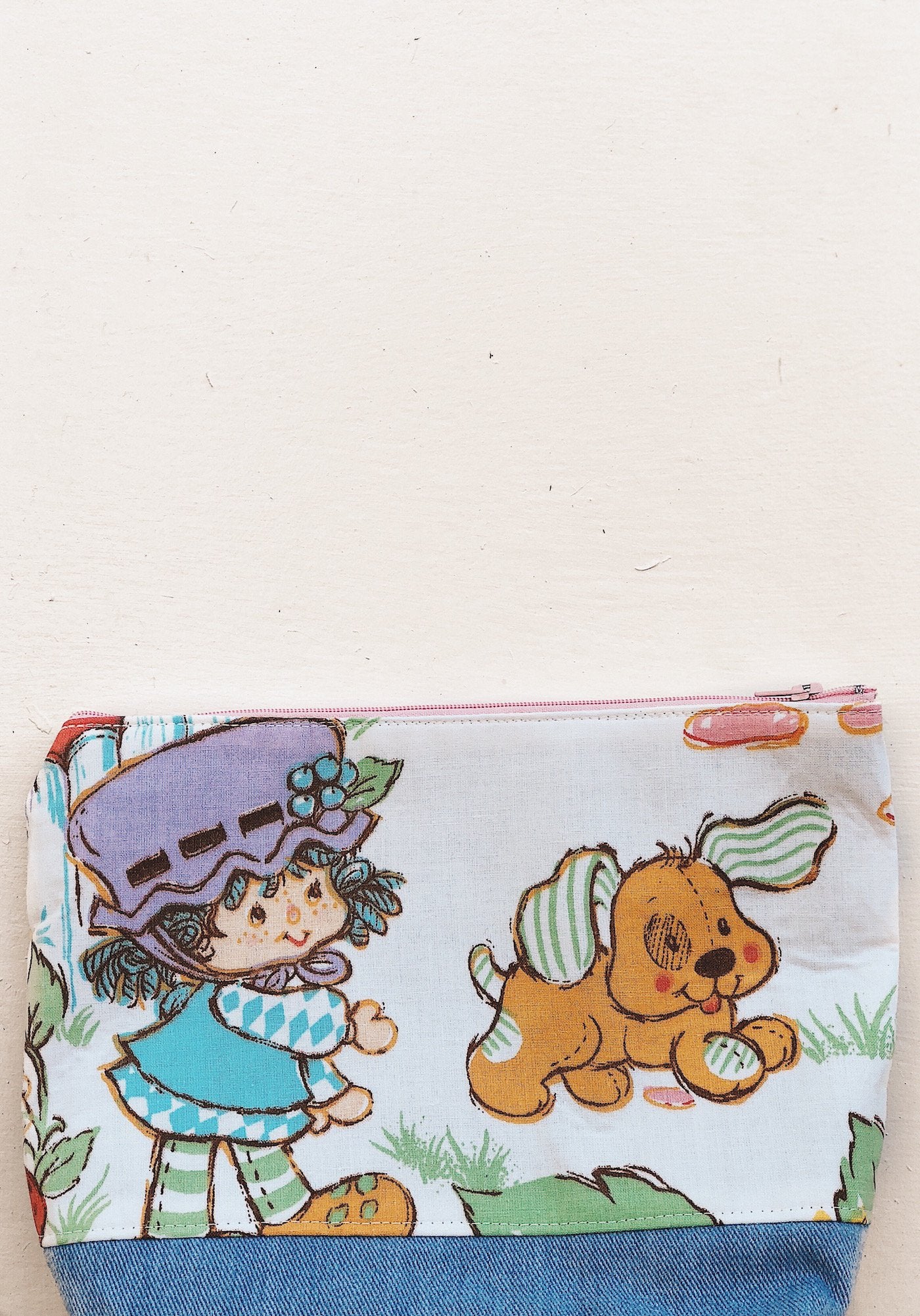 1980's Strawberry Shortcake Zipper Pouch