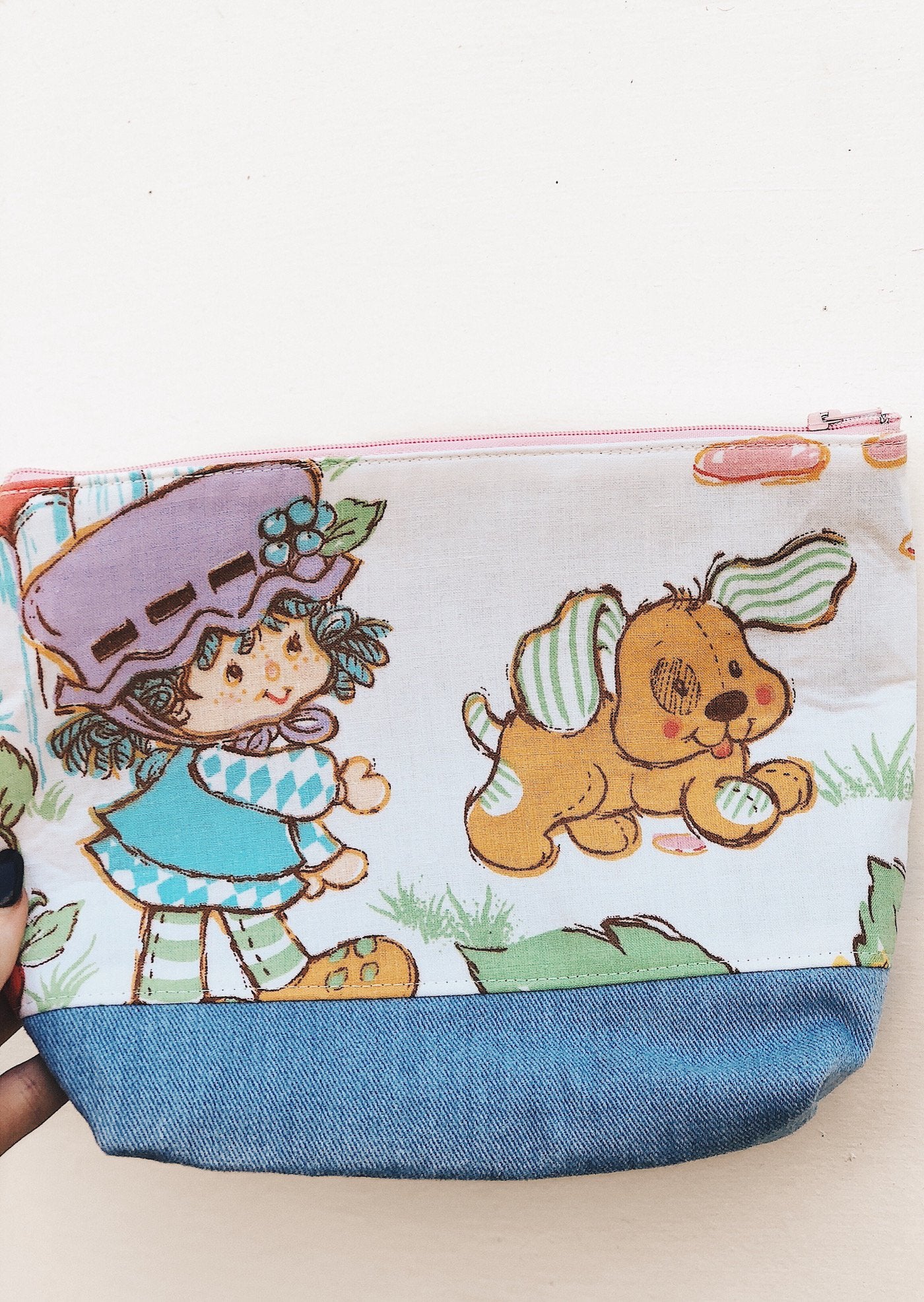 1980's Strawberry Shortcake Zipper Pouch